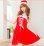 画像2: クリスマス セクシー フリル サンタコスチューム　コスプレ サンタ 衣装　2点セット (2)