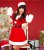 画像1: クリスマス サンタコスチューム　コスプレ サンタ 衣装　4点セット (1)