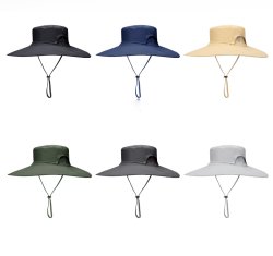 画像2: 	帽子アドベンチャーハット折り畳み帽子ファッション帽子、UVカット帽子、色合わせの帽子 フードトップ取り外し可能