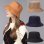 画像1: 	帽子アドベンチャーハット折り畳み帽子ファッション帽子、UVカット帽子、色合わせの帽子 バケットハット 通気孔 (1)