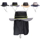 他の写真2: 帽子アドベンチャーハット折り畳み帽子ファッション帽子、UVカット帽子、色合わせの帽子 収納可能ストール